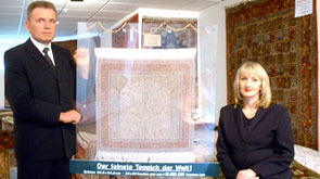 Über uns Präsentation des feinsten Teppichs der Welt