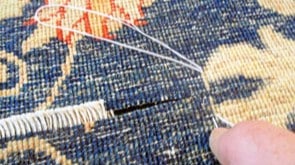 Teppich kürzen Teppich kürzen und zusammennähen